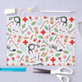 ドクタークリスマスホリデーティッシュP 薄葉紙 (クラフト)