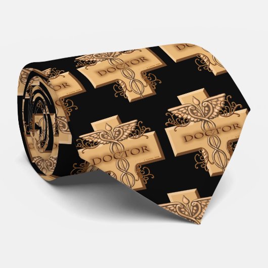 ドクタークロスカドゥセウス名前をカスタムするタイ ネクタイ (ロール)