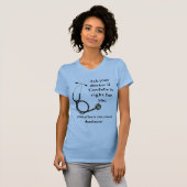 ドクターコもしフェフェはトランプのレディーティーのために正しい Tシャツ (正面フル)