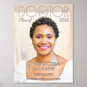 ドクターシック写真雑誌Doctorial Graduation 箔ポスター