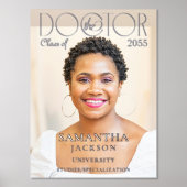 ドクターシック写真雑誌Doctorial Graduation 箔ポスター (正面)