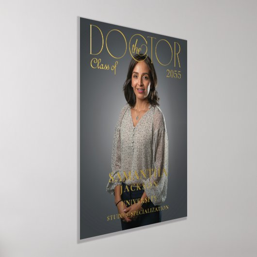 ドクターシック博士の卒業写真誌 箔ポスター (レイダウン)