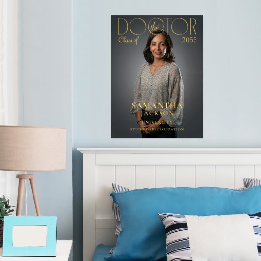 ドクターシック博士の卒業写真誌 箔ポスター (インサイチュ (寝室))