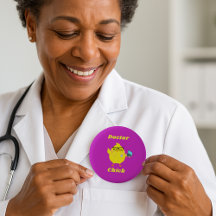 ドクターシック復活祭ボタン – おもしろい Medical