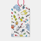 ドクターシーズキャラクター紙吹雪 |子供の誕生日 ギフトタグ (裏面)