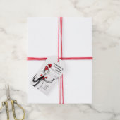 ドクターシーズキャラクター紙吹雪 |子供の誕生日 ギフトタグ (より糸付き)