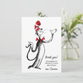 ドクターシーズキャラクター紙吹雪 |子供の誕生日 サンキューカード (スタンド正面)