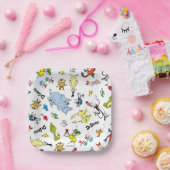 ドクターシーズキャラクター紙吹雪 |子供の誕生日 ペーパープレート (パーティー)