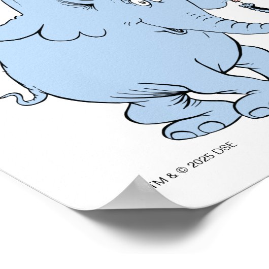 ドクターシーズキャラクター紙吹雪 |子供の誕生日 ポスター (角)