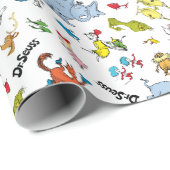 ドクターシーズキャラクター紙吹雪 |子供の誕生日 ラッピングペーパー (ロールコーナー)