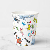 ドクターシーズキャラクター紙吹雪 |子供の誕生日 紙コップ (左)