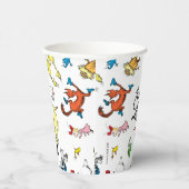 ドクターシーズキャラクター紙吹雪 |子供の誕生日 紙コップ (右)