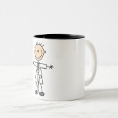 ドクタースティックフィギュア ツートーンマグカップ (正面右)