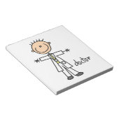 ドクタースティックフィギュア ノートパッド (アングル)