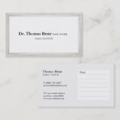 ドクターズエレガントオフィスプロフェッショナル 名刺 (正面/裏面)