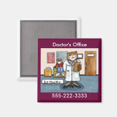 ドクターズオフィスマグネット マグネット (正面/裏面)
