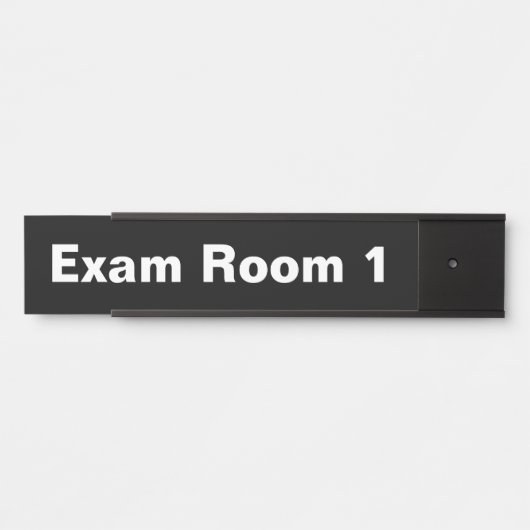 ドクターズオフィス試験室事務所ドアの看板 サインプレート (正面)
