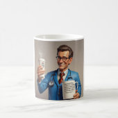 ドクターズマお気に入りのグ – カフェインを車で飲む コーヒーマグカップ (中央)