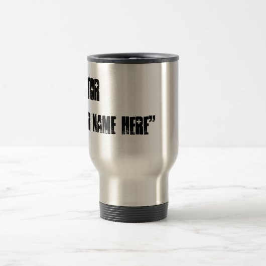 ドクタータンブラー名前をカスタムする トラベルマグ (中央)