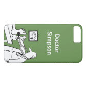 ドクターテーマ漫画 Case-Mate iPhoneケース (裏面(横))