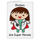 ドクターデイ女性医師のヒーローすごいのパーソナライズ (正面)