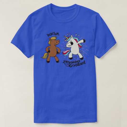 ドクタードクターアシスタントウマンプユニコーン1 Tシャツ (デザイン正面)