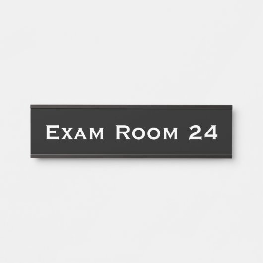 ドクタードクターズオフィス歯科医師試験室ドアの看板 サインプレート (正面)