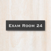 ドクタードクターズオフィス歯科医師試験室ドアの看板 サインプレート (正面)