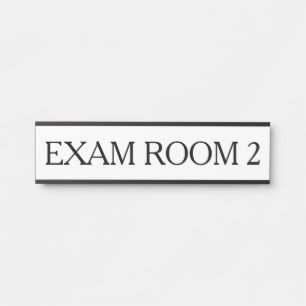 ドクタードクターズルームオフィスドアサイン白 サインプレート