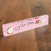 ドクターナース医療室デステニー デスクネームプレート (側面)