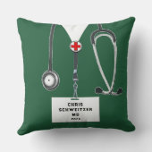 ドクターパーソナライズされたギフトアイディア クッション (裏面)