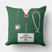 ドクターパーソナライズされたギフトアイディア クッション (正面)