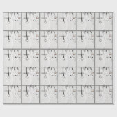 ドクターパーソナライズされたギフト包装紙 ラッピングペーパー (フラット)