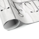 ドクターパーソナライズされたギフト包装紙 ラッピングペーパー (ロールコーナー)