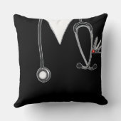 ドクターパーソナライズされたギフト クッション (裏面)