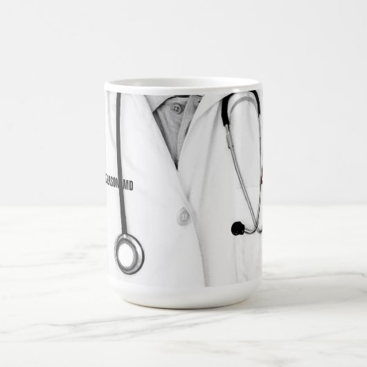 ドクターパーソナライズされたギフト コーヒーマグカップ (中央)