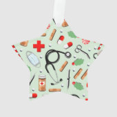 ドクターパーソナライズされたホリデーコレクティブ オーナメント (裏面)