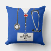 ドクターパーソナライズされた装飾用クッション クッション (正面)