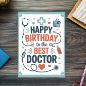 ドクターパーソナライズされた誕生日 カード