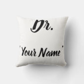 ドクターピローカスタムドクタードクタードクタードクターギフト クッション (裏面)