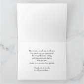 ドクターピンクのローズブーケをバスケットに入れてくれてありがとう サンキューカード (内部)