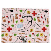 ドクターピンク ラージペーパーバッグ (裏面)