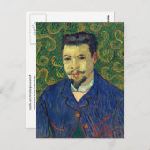 ドクターフェリックスReyのポートレート,ヴァンゴッホファインアート ポストカード (正面/裏面)