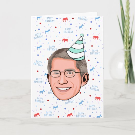 ドクターフォッチ誕生日 カード (正面)