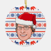 ドクターフォーチクリスマス セラミックオーナメント (正面)