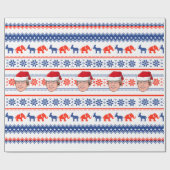 ドクターフォーチクリスマス ラッピングペーパー (フラット)