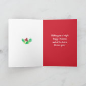 ドクターヘルスケア事業によるメリークリスマス シーズンカード (内部)