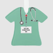 ドクターホリデーギフトオーナメント オーナメント (裏面)