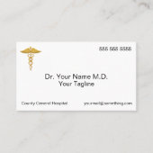 ドクターホワイト 名刺 (正面)