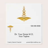 ドクターホワイト 名刺 (外部フラット)